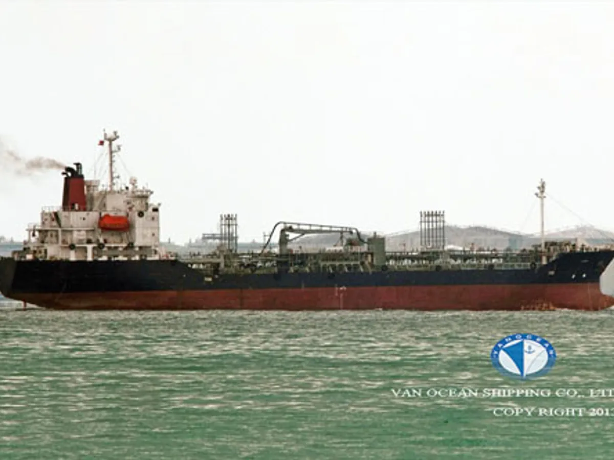 Kapal tanker minyak/kimia untuk dijual