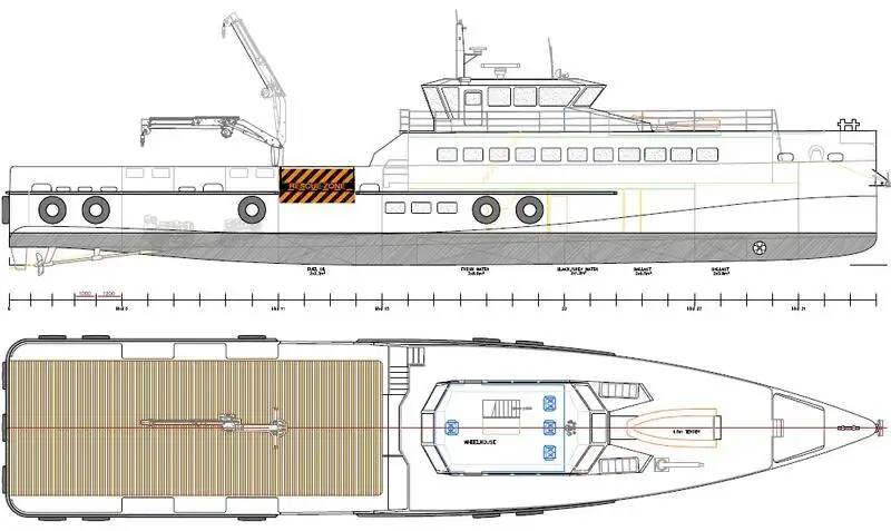 Kapal kru untuk dijual