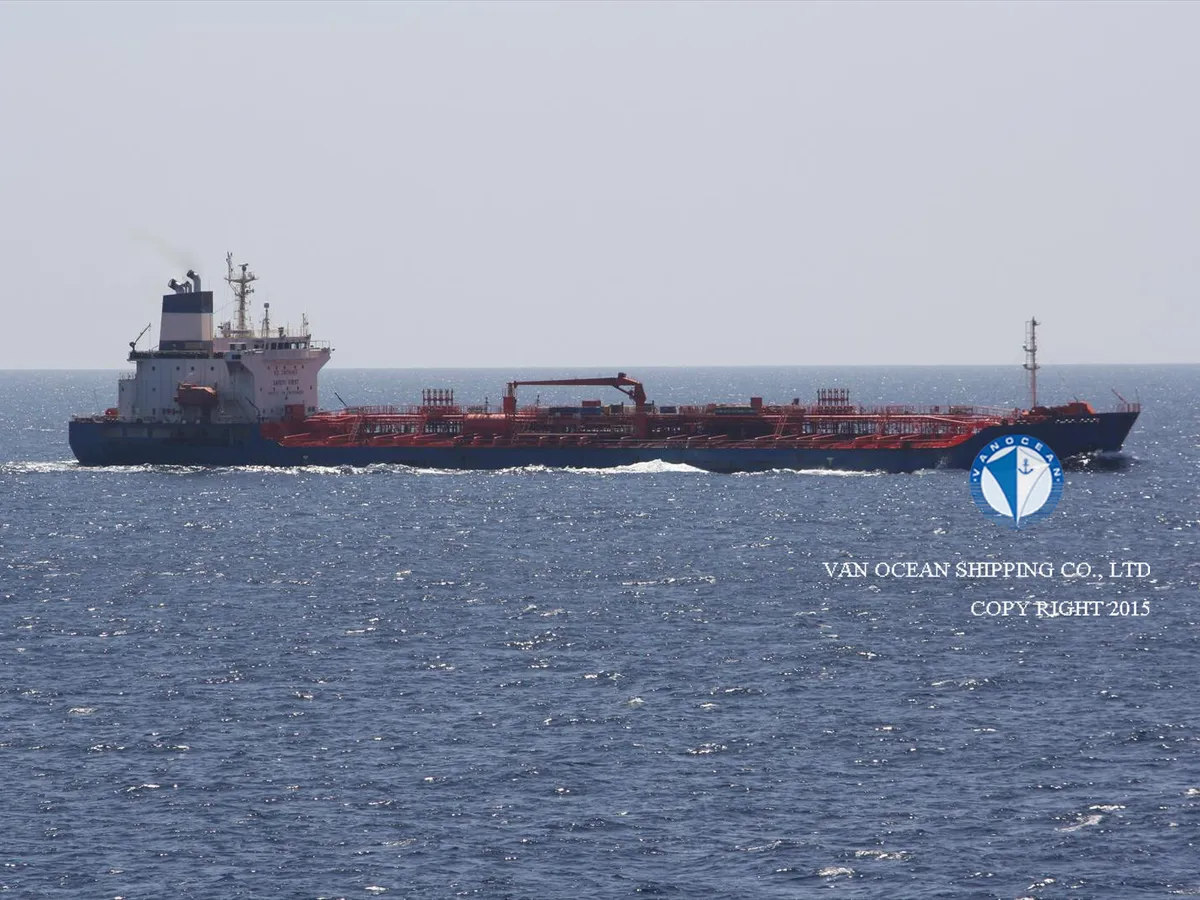 Kapal tanker minyak/kimia untuk dijual