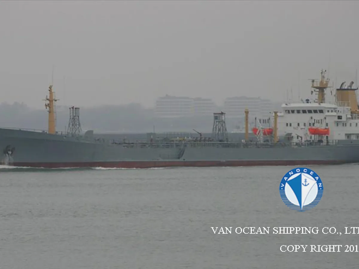 Kapal tanker minyak/kimia untuk dijual