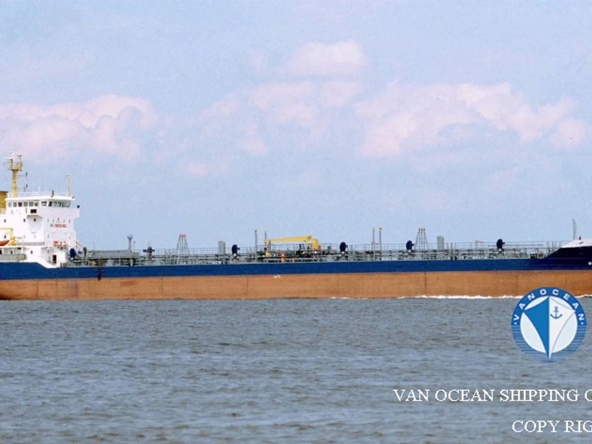 Kapal tanker minyak/kimia untuk dijual