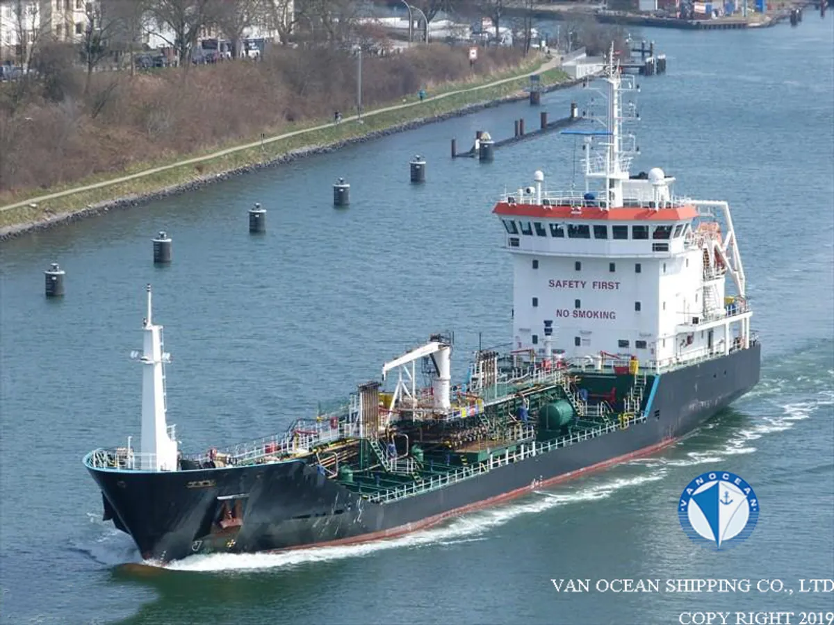 Kapal tanker minyak/kimia untuk dijual