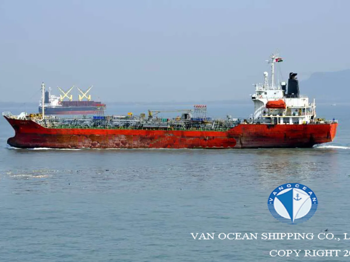 Kapal tanker minyak/kimia untuk dijual