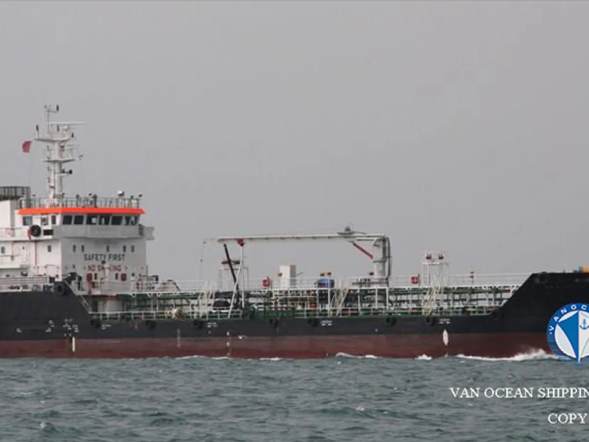 Kapal tanker minyak/kimia untuk dijual