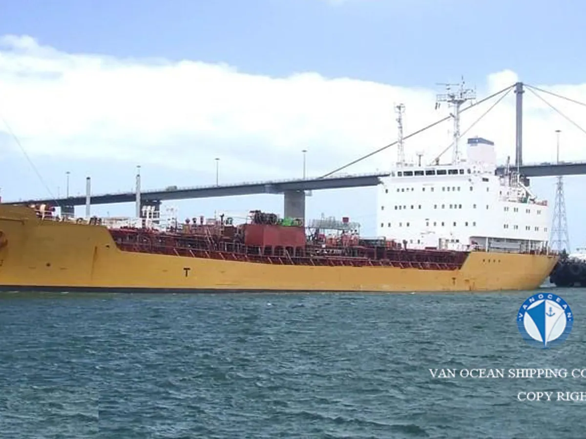 Kapal tanker minyak/kimia untuk dijual