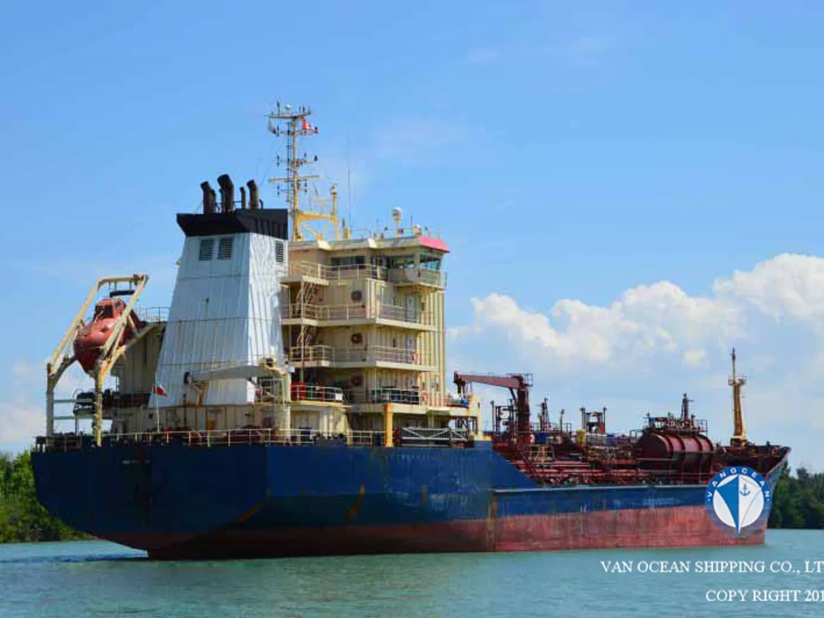 Kapal tanker minyak/kimia untuk dijual