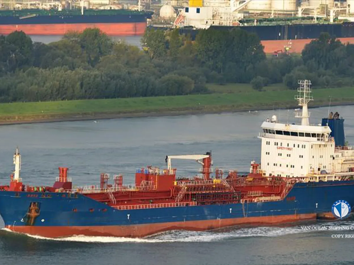 Kapal tanker minyak/kimia untuk dijual
