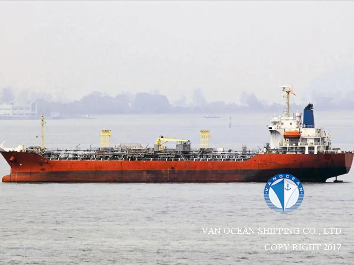 Kapal tanker minyak/kimia untuk dijual