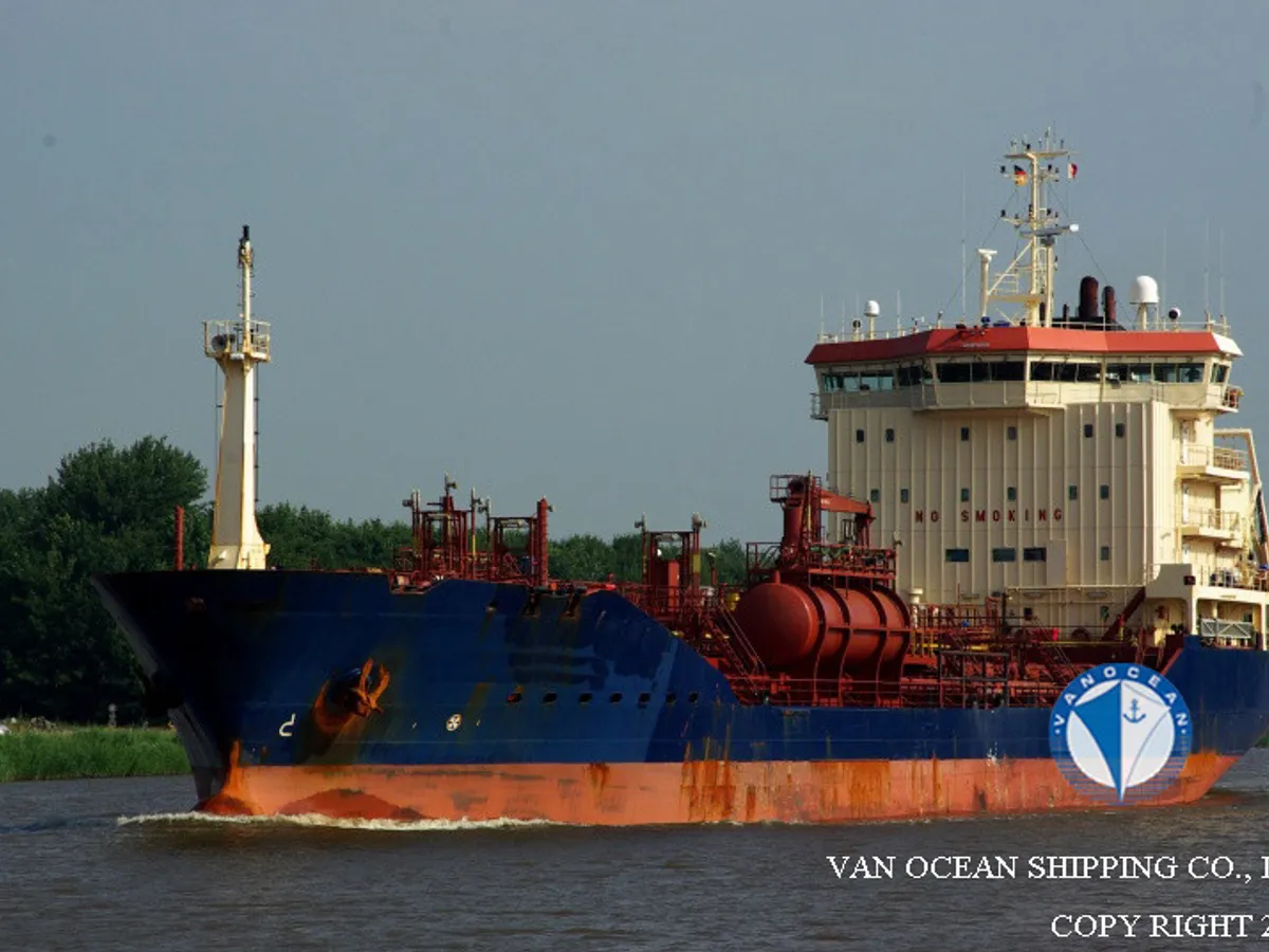 Kapal tanker minyak/kimia untuk dijual