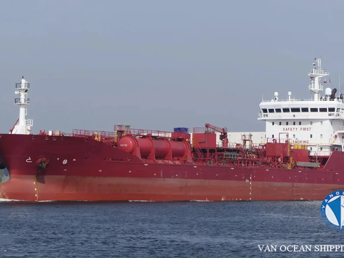 Kapal tanker minyak/kimia untuk dijual
