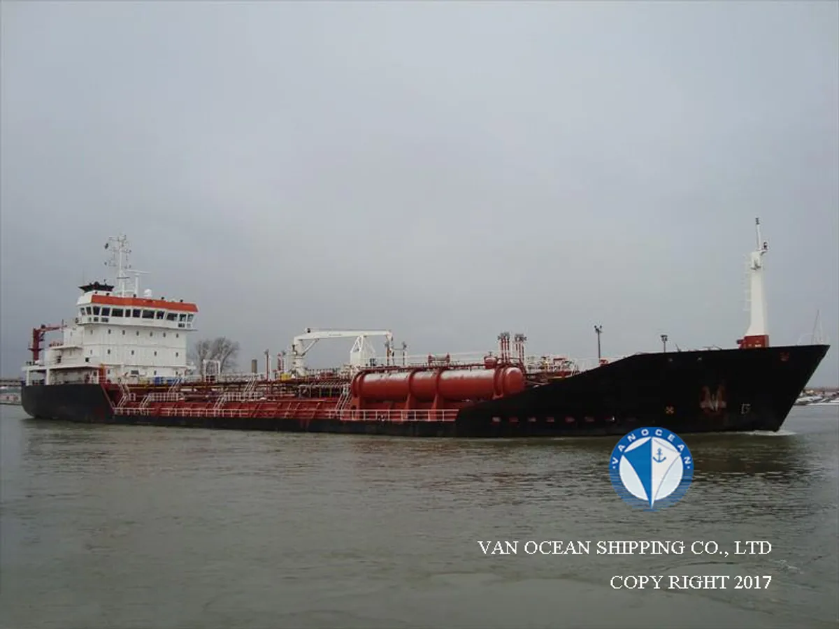 Kapal tanker minyak/kimia untuk dijual