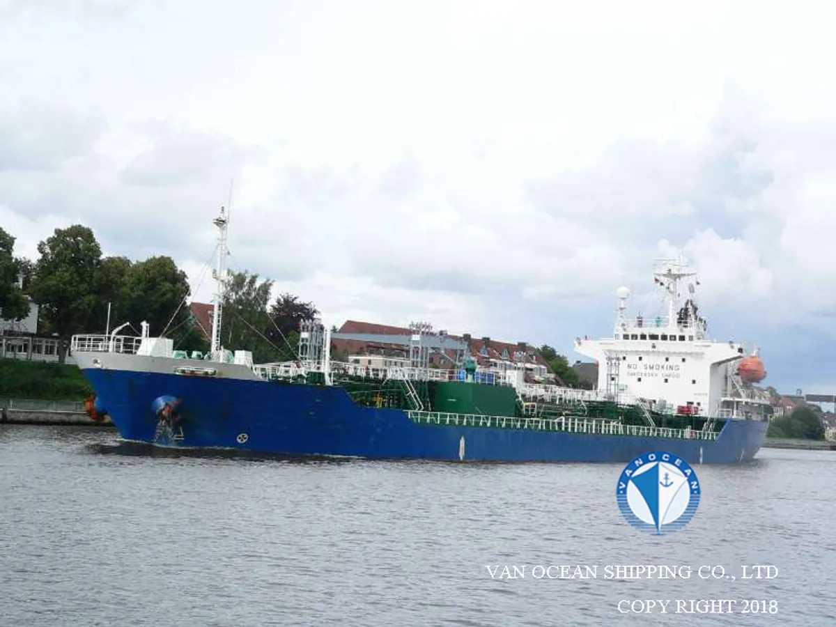 Kapal tanker minyak/kimia untuk dijual