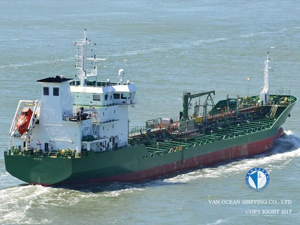 Kapal tanker minyak/kimia untuk dijual
