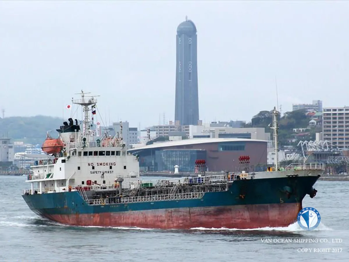 Kapal tanker minyak/kimia untuk dijual