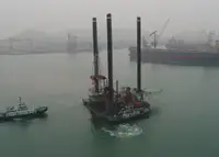 Rig pengeboran lepas pantai untuk dijual