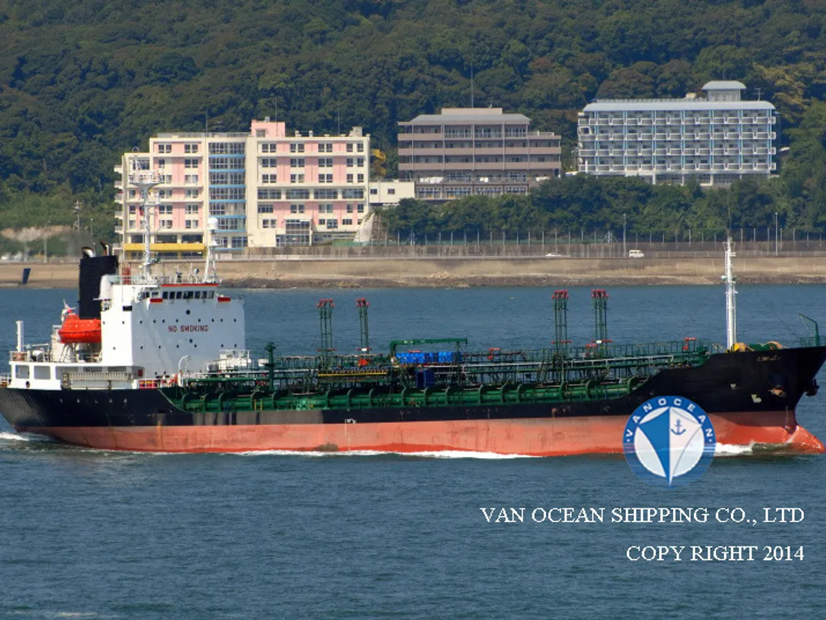 Kapal tanker minyak/kimia untuk dijual