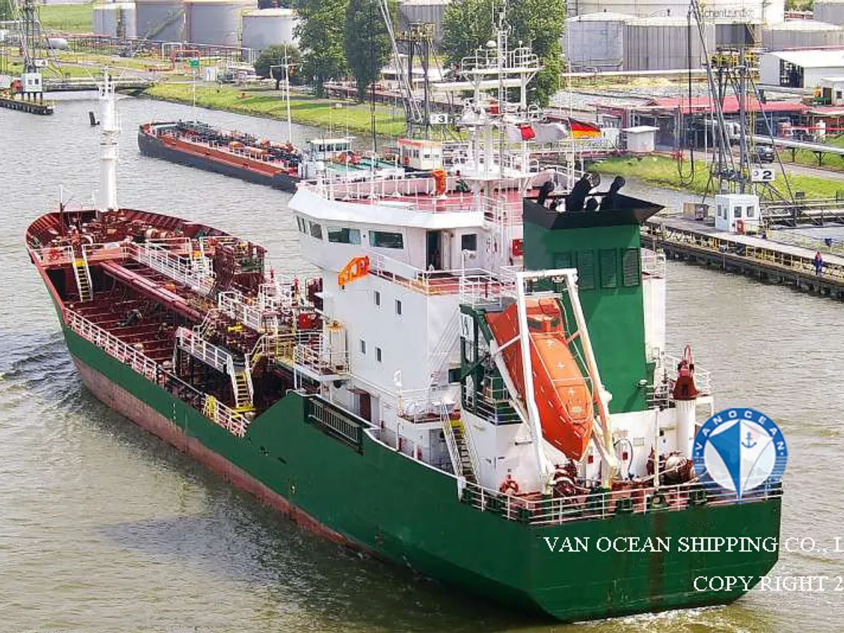 Kapal tanker minyak/kimia untuk dijual