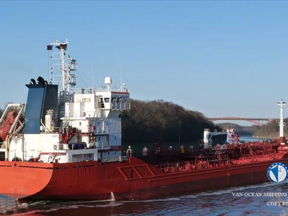Kapal tanker minyak/kimia untuk dijual