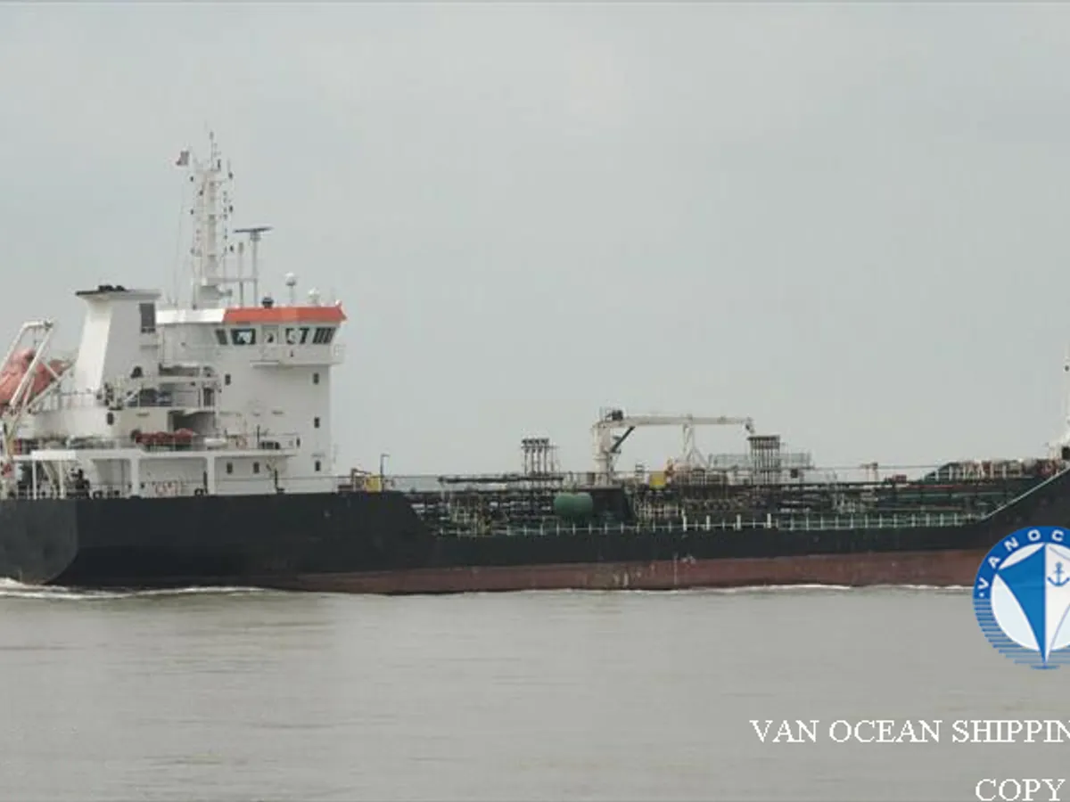 Kapal tanker minyak/kimia untuk dijual