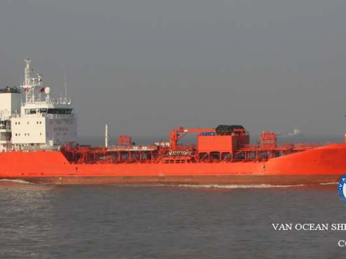 Kapal tanker minyak/kimia untuk dijual