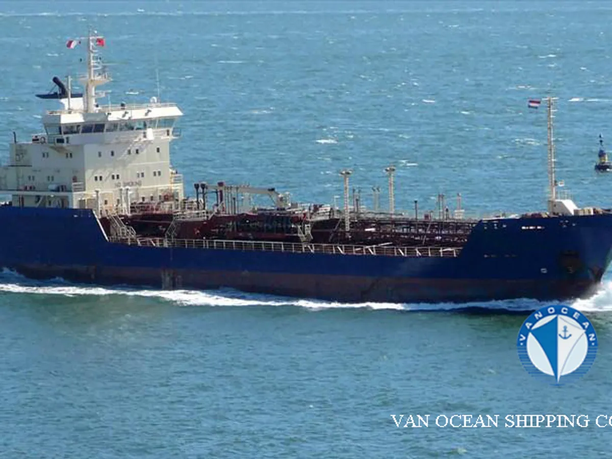 Kapal tanker minyak/kimia untuk dijual