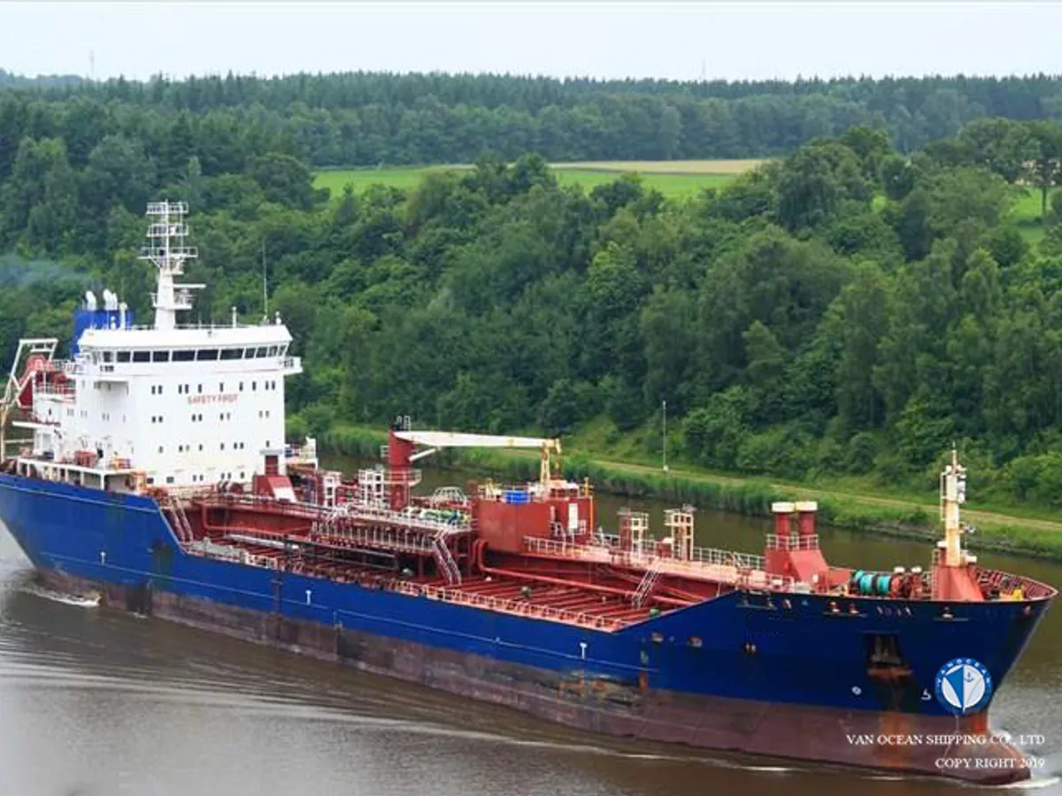 Kapal tanker minyak/kimia untuk dijual