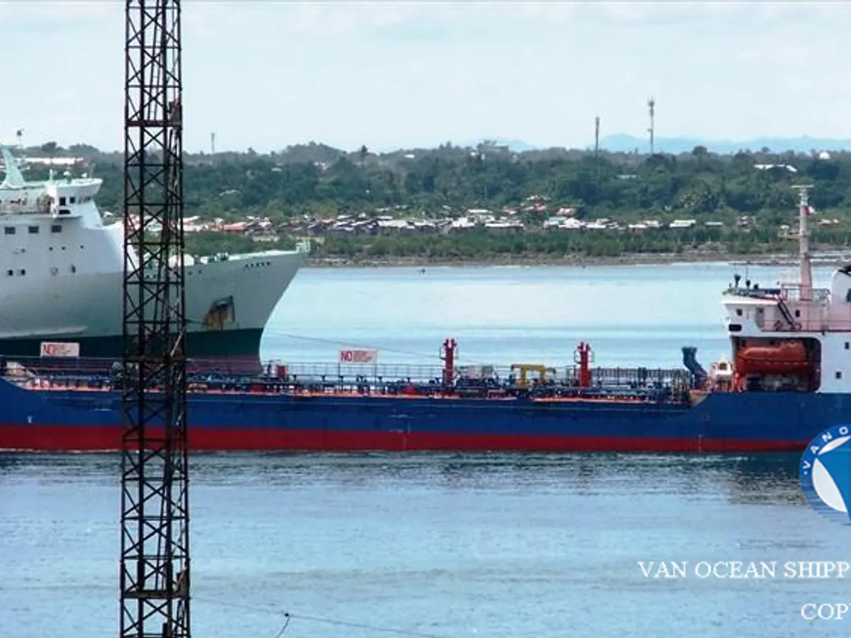 Kapal tanker minyak/kimia untuk dijual