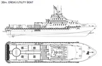 Kapal kru untuk dijual