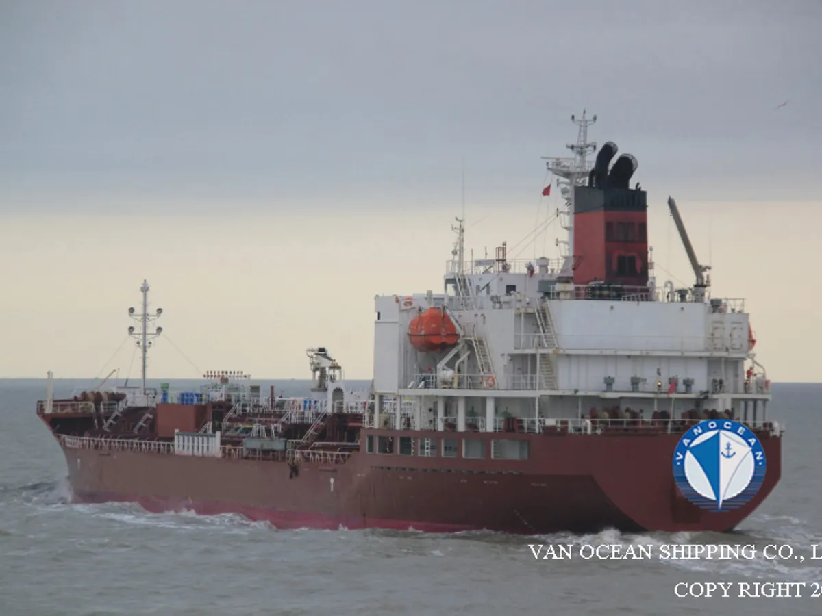 Kapal tanker minyak/kimia untuk dijual