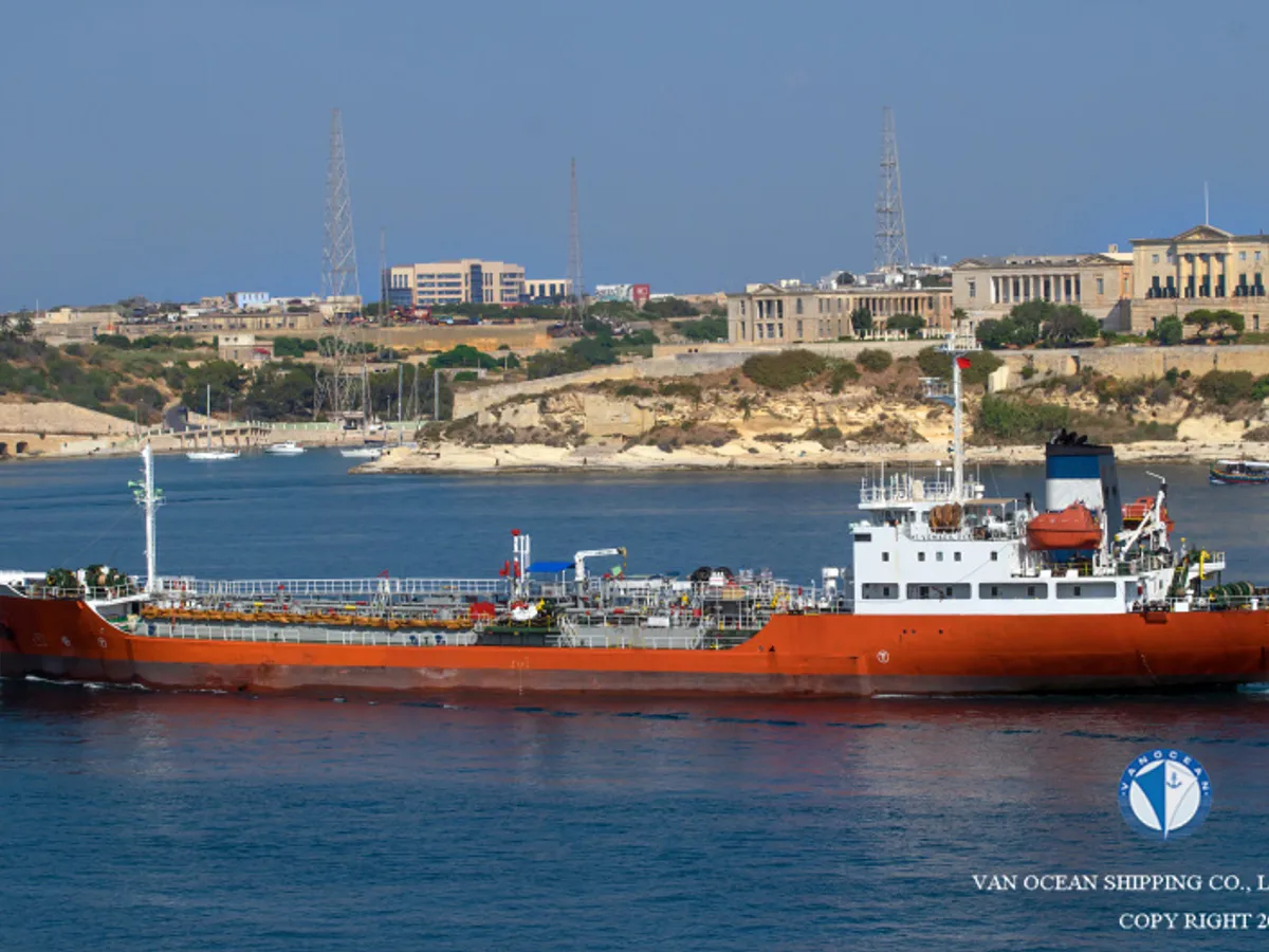 Kapal tanker minyak/kimia untuk dijual