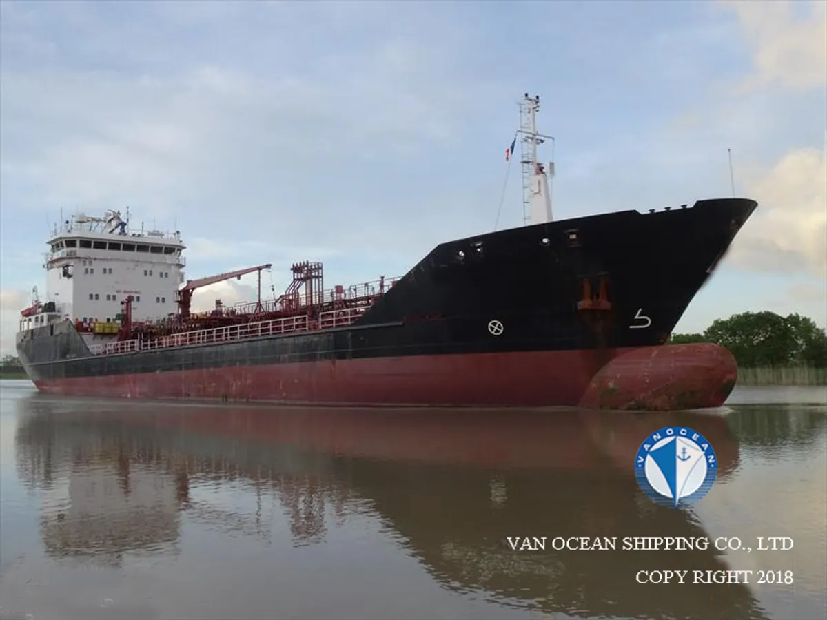 Kapal tanker minyak/kimia untuk dijual