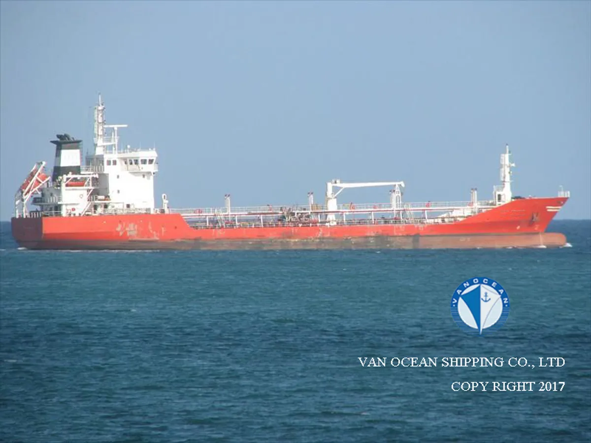 Kapal tanker minyak/kimia untuk dijual