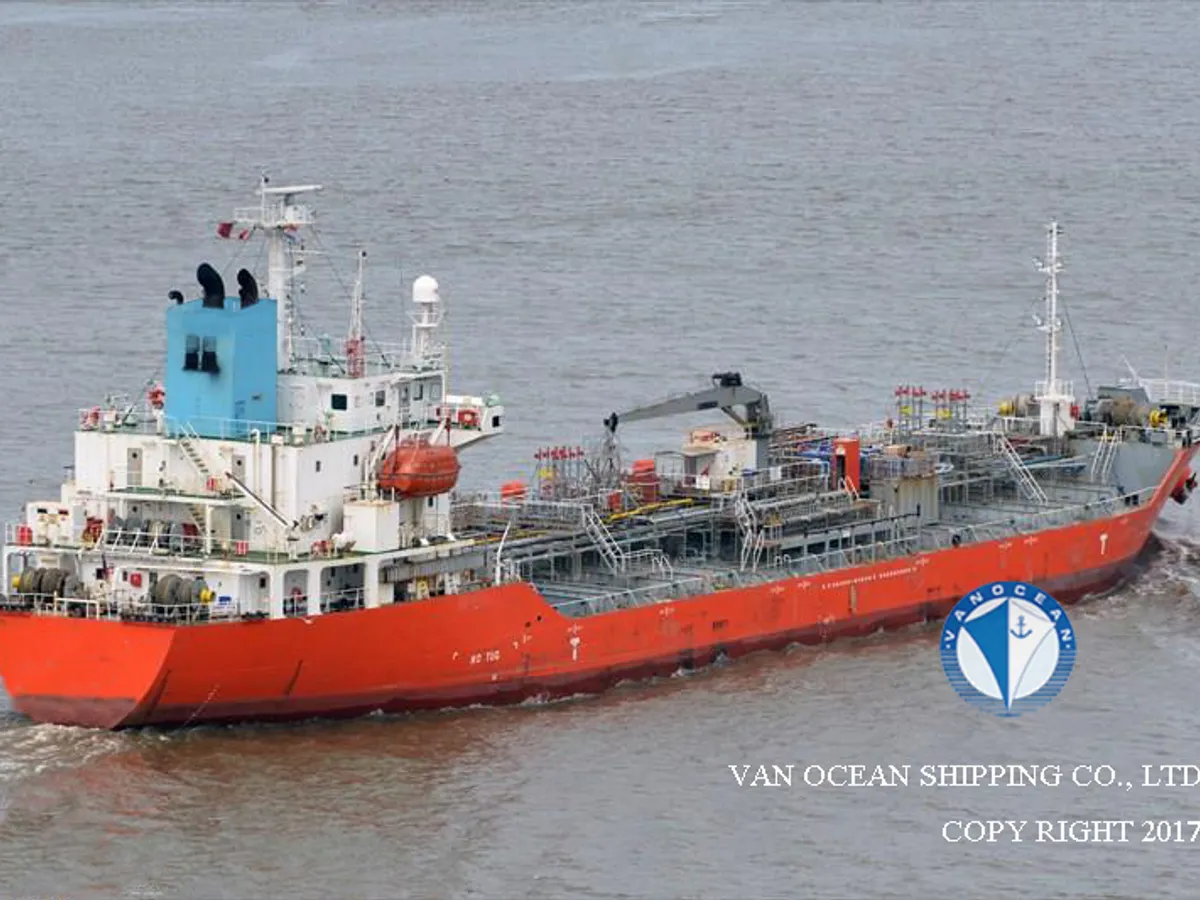 Kapal tanker minyak/kimia untuk dijual