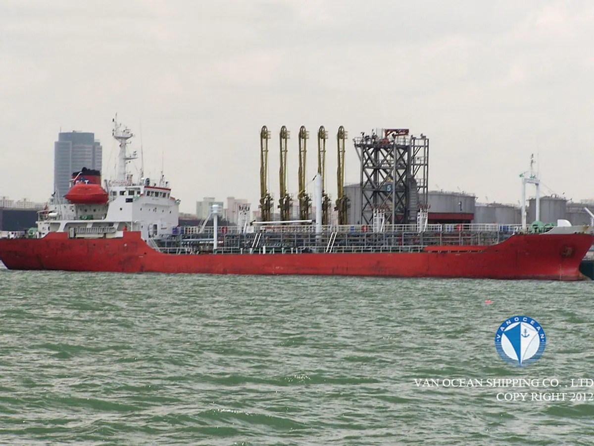 Kapal tanker minyak/kimia untuk dijual