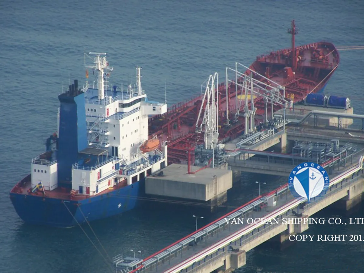 Kapal tanker minyak/kimia untuk dijual