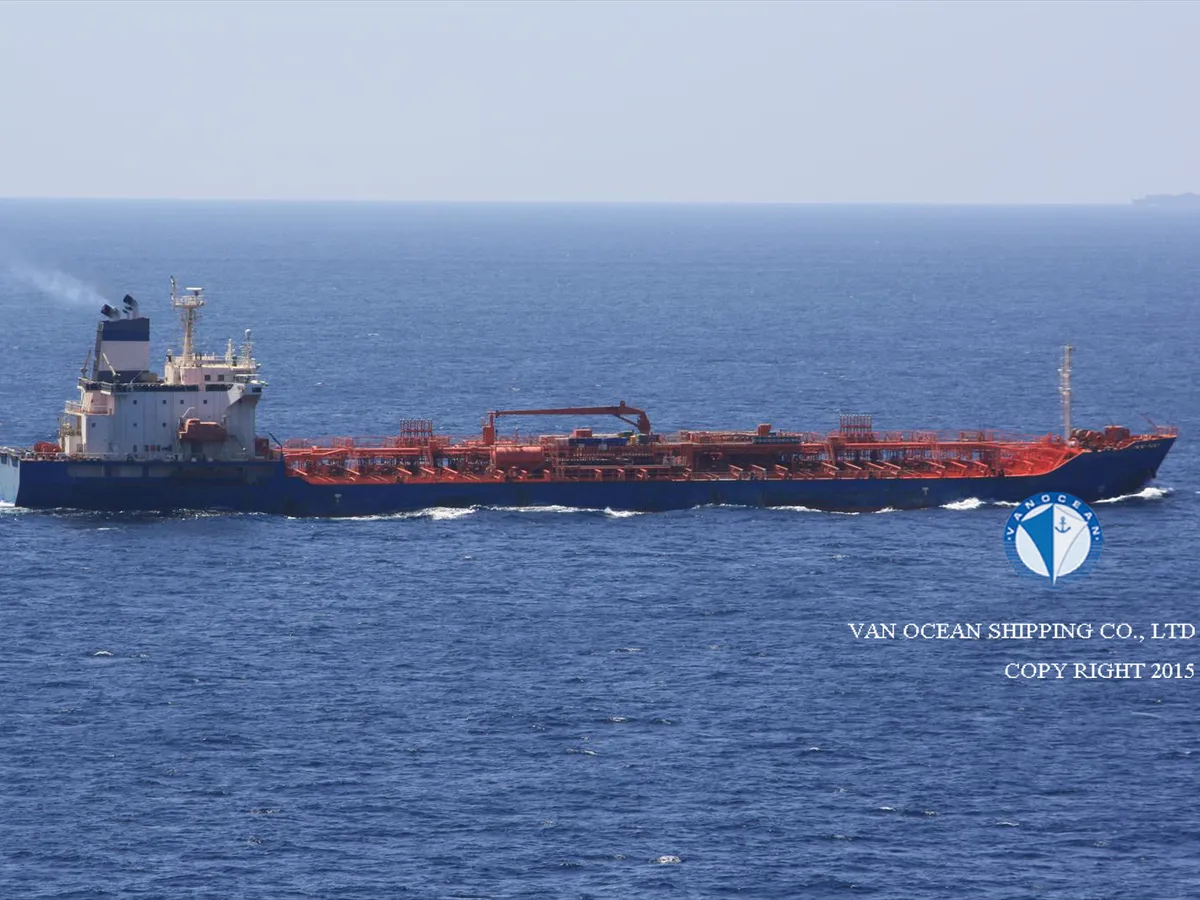 Kapal tanker minyak/kimia untuk dijual