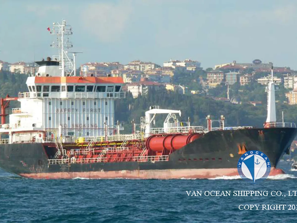 Kapal tanker minyak/kimia untuk dijual
