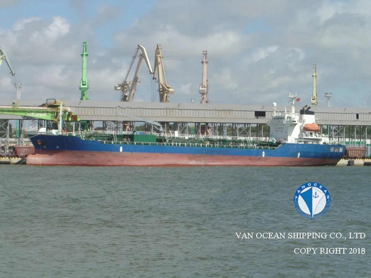 Kapal tanker minyak/kimia untuk dijual