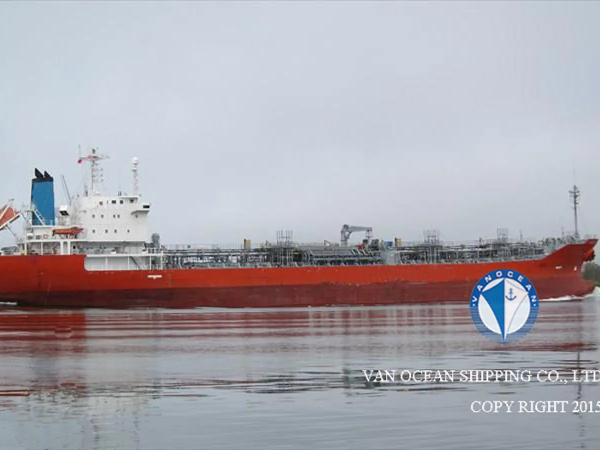 Kapal tanker minyak/kimia untuk dijual