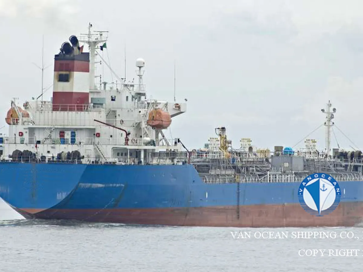 Kapal tanker minyak/kimia untuk dijual