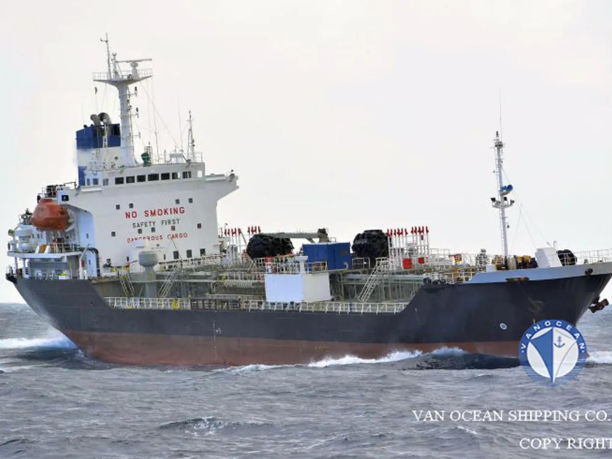 Kapal tanker minyak/kimia untuk dijual