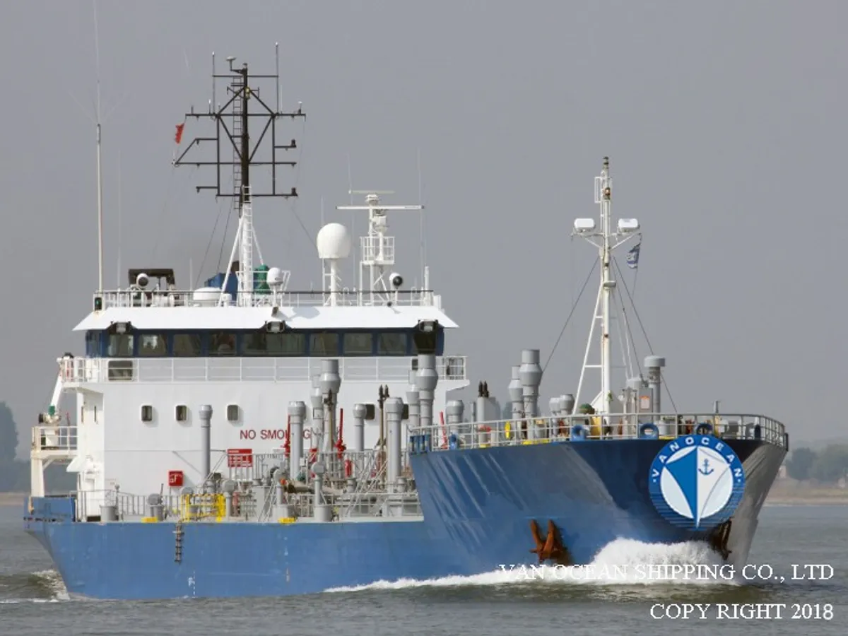 Kapal tanker minyak/kimia untuk dijual