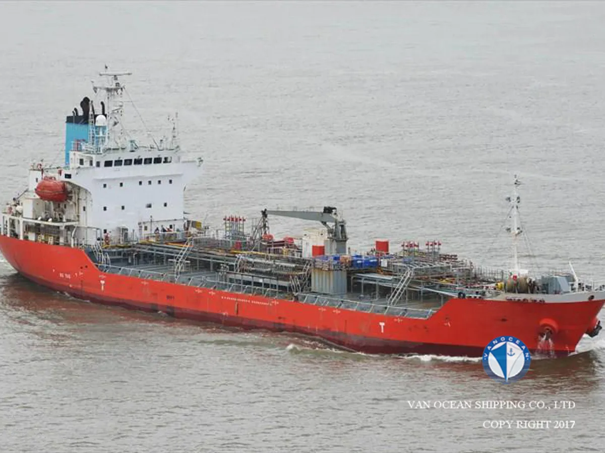 Kapal tanker minyak/kimia untuk dijual