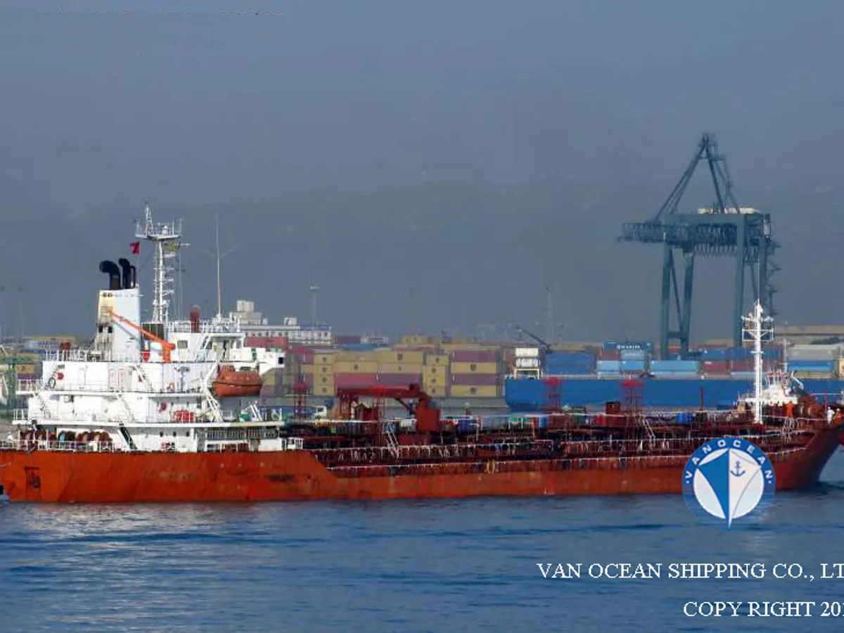 Kapal tanker minyak/kimia untuk dijual