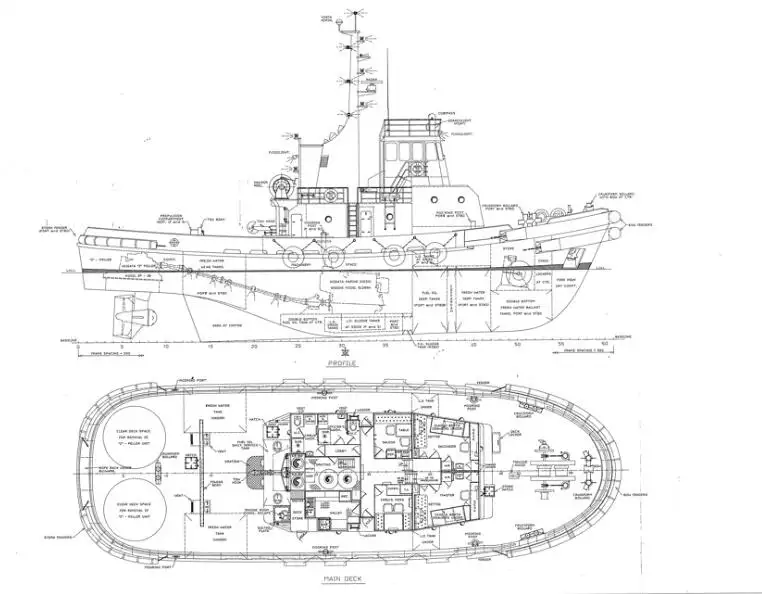 Kapal tunda untuk dijual