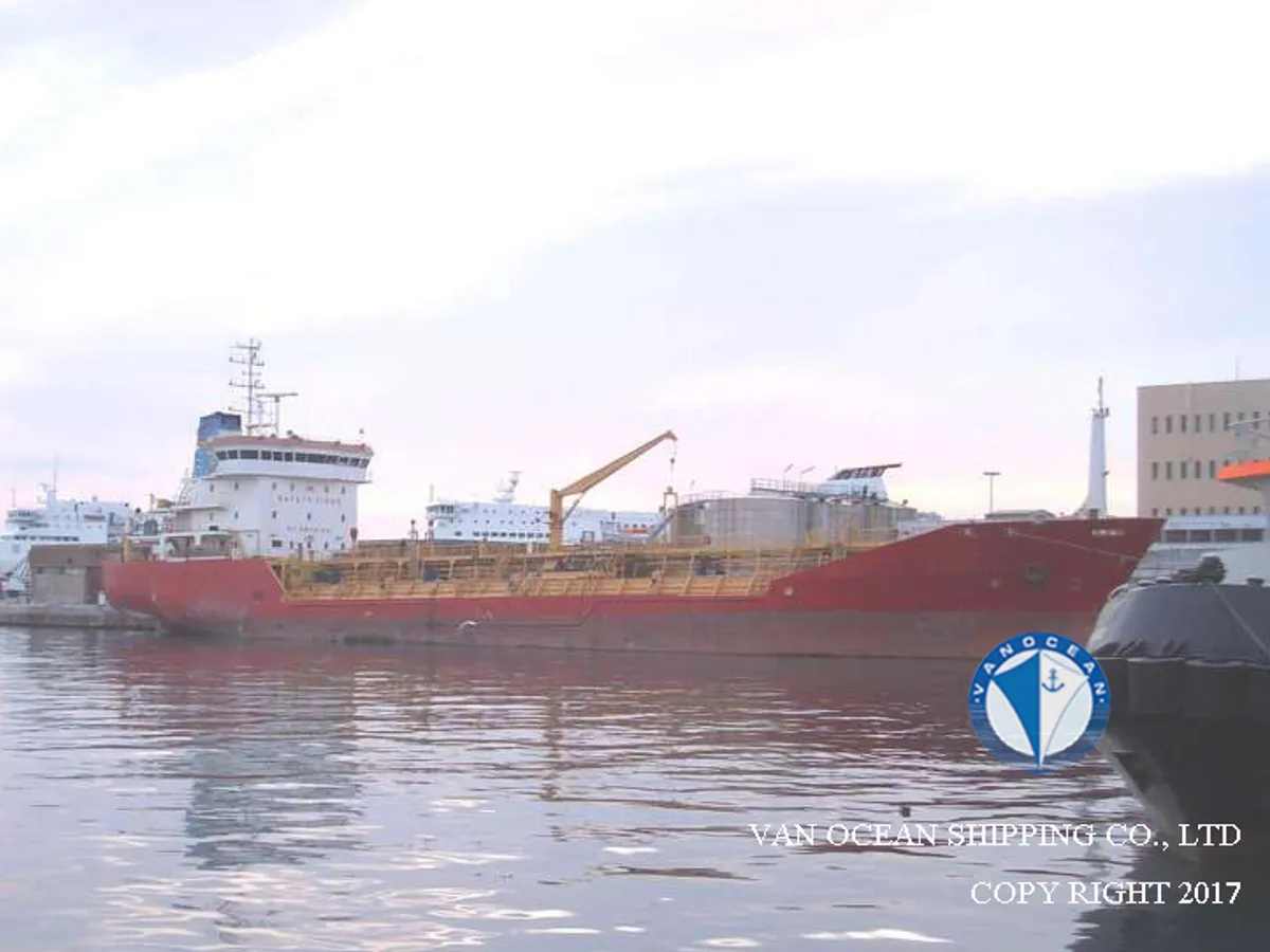 Kapal tanker minyak/kimia untuk dijual