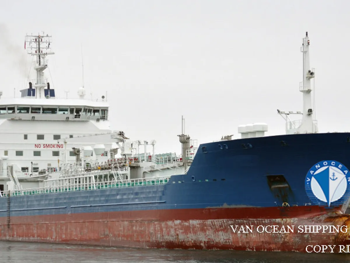 Kapal tanker minyak/kimia untuk dijual