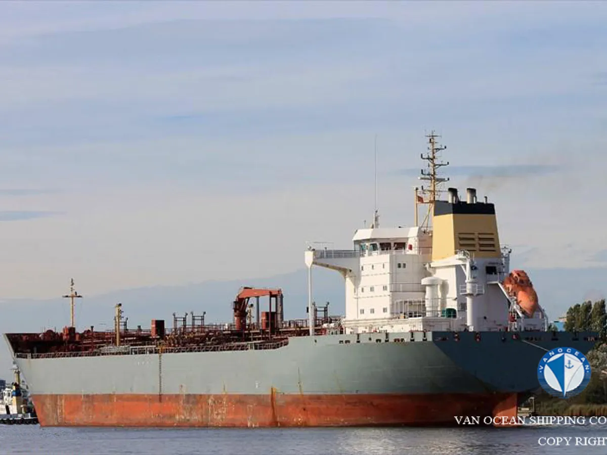 Kapal tanker minyak/kimia untuk dijual
