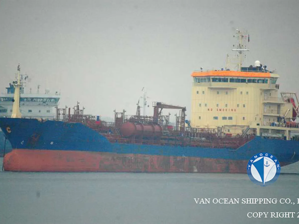Kapal tanker minyak/kimia untuk dijual
