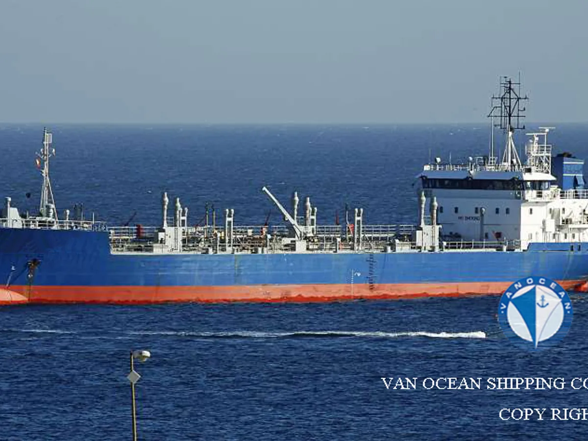 Kapal tanker minyak/kimia untuk dijual